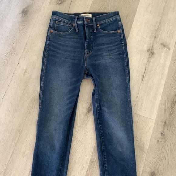 MADEWELL 10” High Rise Skinny jeans size 28 blue jeans - Picture 5 of 15